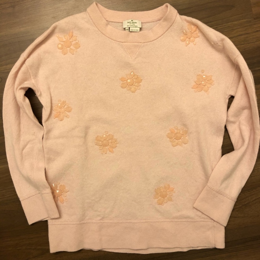 Kate Spade Sweater in Petal Pink
